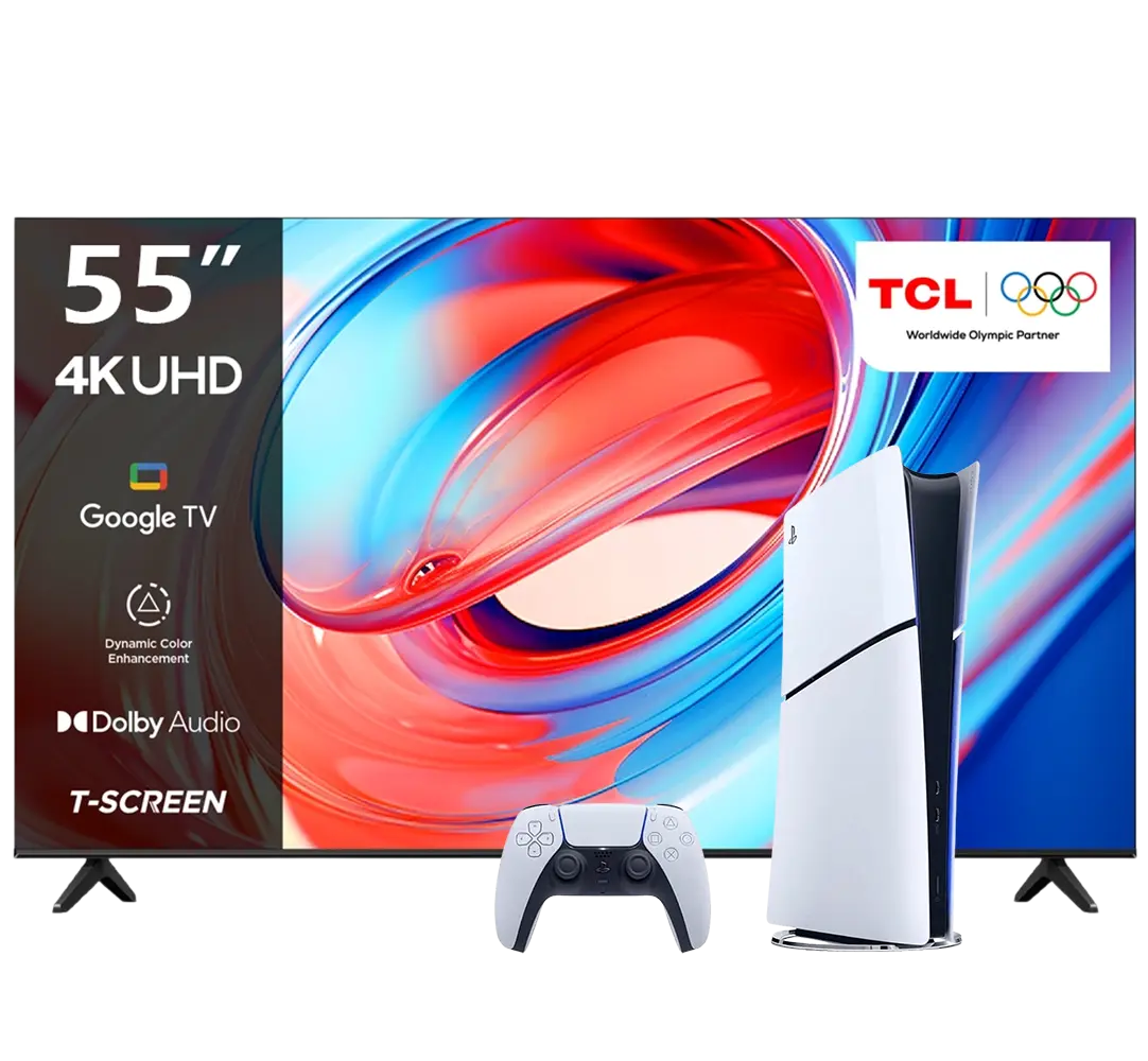 55 Inch TV + PS5