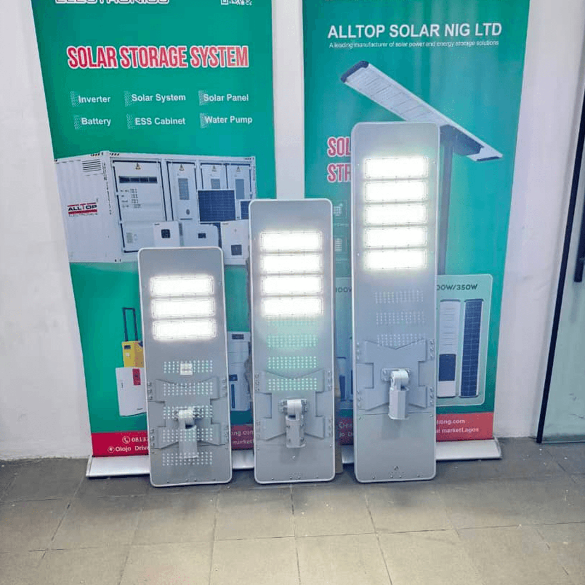 3 Eyes Solar Street Light