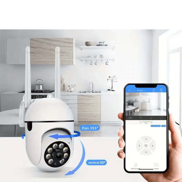 Single Lens Wifi CCTV Camera